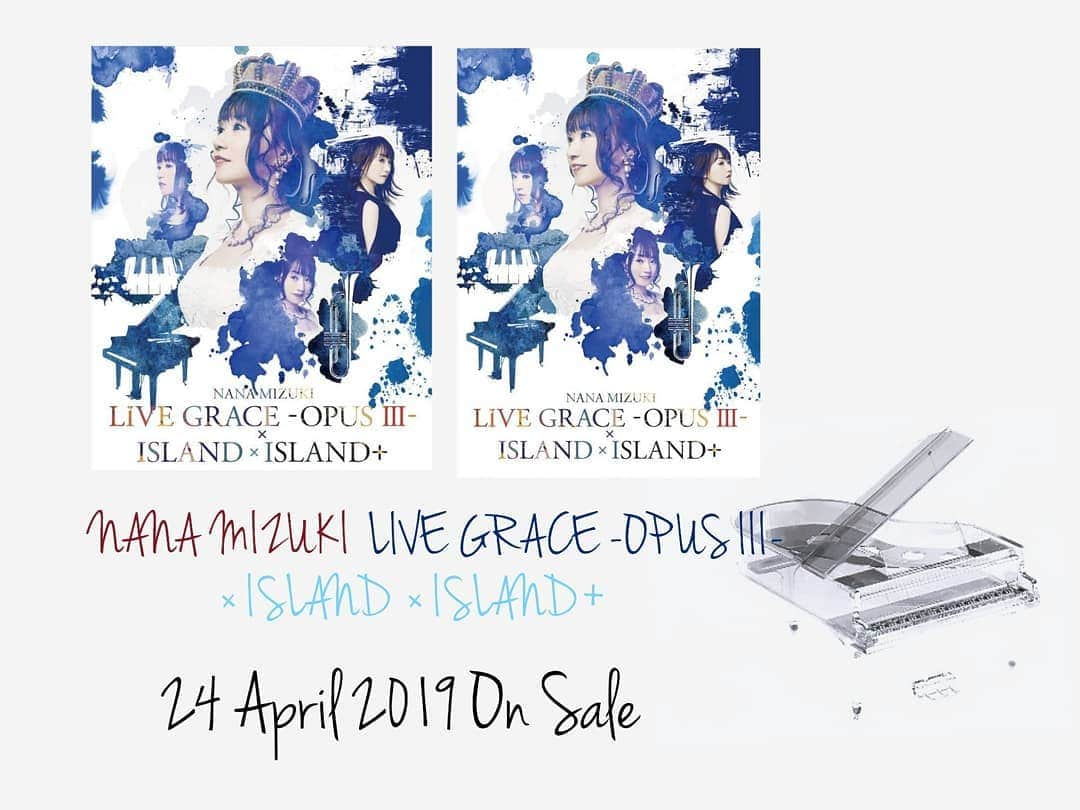 水樹奈々さんのインスタグラム写真 - (水樹奈々Instagram)「〖#奈々News〗【#NanaMizukiLiveGraceOPUSIII×ISLAND×ISLAND+ 】 #水樹奈々  特典一覧  #奈々特典」4月12日 1時59分 - mizuki.nana.unofficial