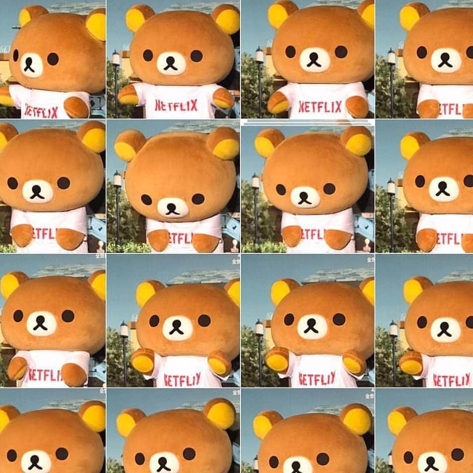 Rilakkuma US（リラックマ）さんのインスタグラム写真 - (Rilakkuma US（リラックマ）Instagram)「The many faces of Rilakkuma during a press conference in Japan about the new "Rilakkuma and Kaoru" Netflix show starting next Friday, worldwide! We love the shirt! . Thanks @s_k1926 for the screenshots! . . . #Rilakkuma #rilakkumaus #Sanx #Netflix #netflixjp #japan #pressconference #mascot #RilakkumaandKaoru #kawaii #リラックマ #サンエックス #ネットフリックス #リラックマとカオルさん」4月12日 2時07分 - rilakkumaus