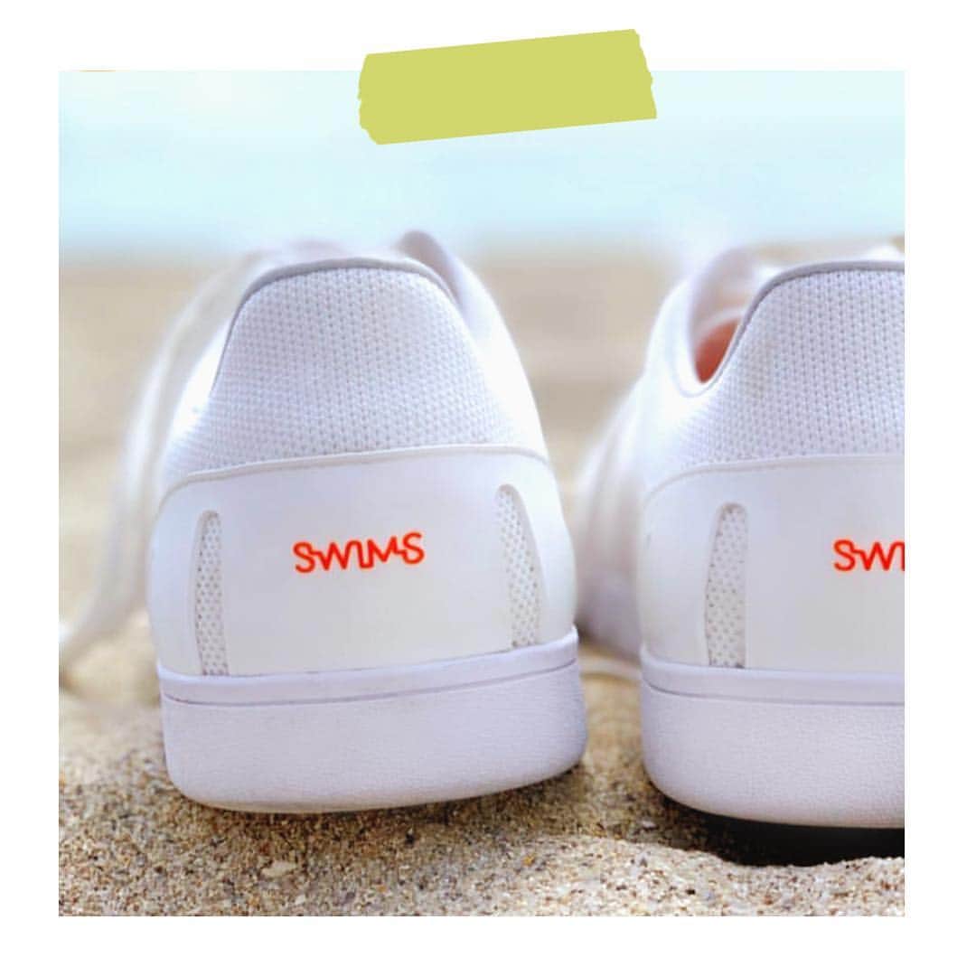 スイムズのインスタグラム：「Your go-to #SS19 shoe👟 Where will you be wearing it this summer? Let us know below 👇 ⠀ #SS19 #mensstyle #shoesoftheday #sneakers ⠀ 📷: @rob_morean」