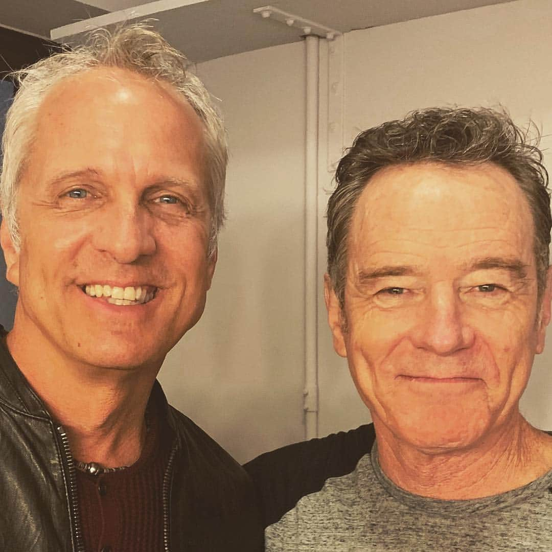 パトリック・ファビアンさんのインスタグラム写真 - (パトリック・ファビアンInstagram)「#NETWORK #belascotheater #nyc A Towering, Magnificent performance by @bryancranston . . #theatre #stage #broadway #howardbeale #howardhamlin #breakingbad #bettercallsaul  #walterwhite @amc_tv @sonytvofficial #backstage #ATaleOfTwoHowards」4月12日 2時39分 - mrpatrickfabian