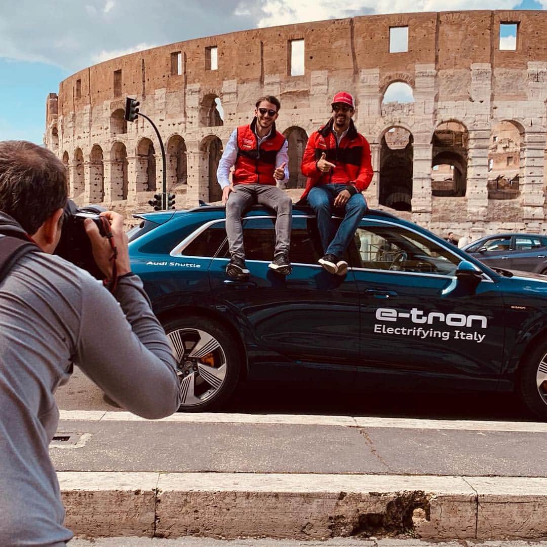 ルーカス・ディ・グラッシさんのインスタグラム写真 - (ルーカス・ディ・グラッシInstagram)「Next is #Rome #ePrix! Nothing better than combining traditions with technology. #Audi #etron #Electric #EV | 🇧🇷 Próxima etapa é Roma 🇮🇹 Bem legal combinar tradição com tecnologia de ponta! 🇧🇷🚀 📸 @alexschwarz.p」4月12日 2時47分 - lucasdigrassi