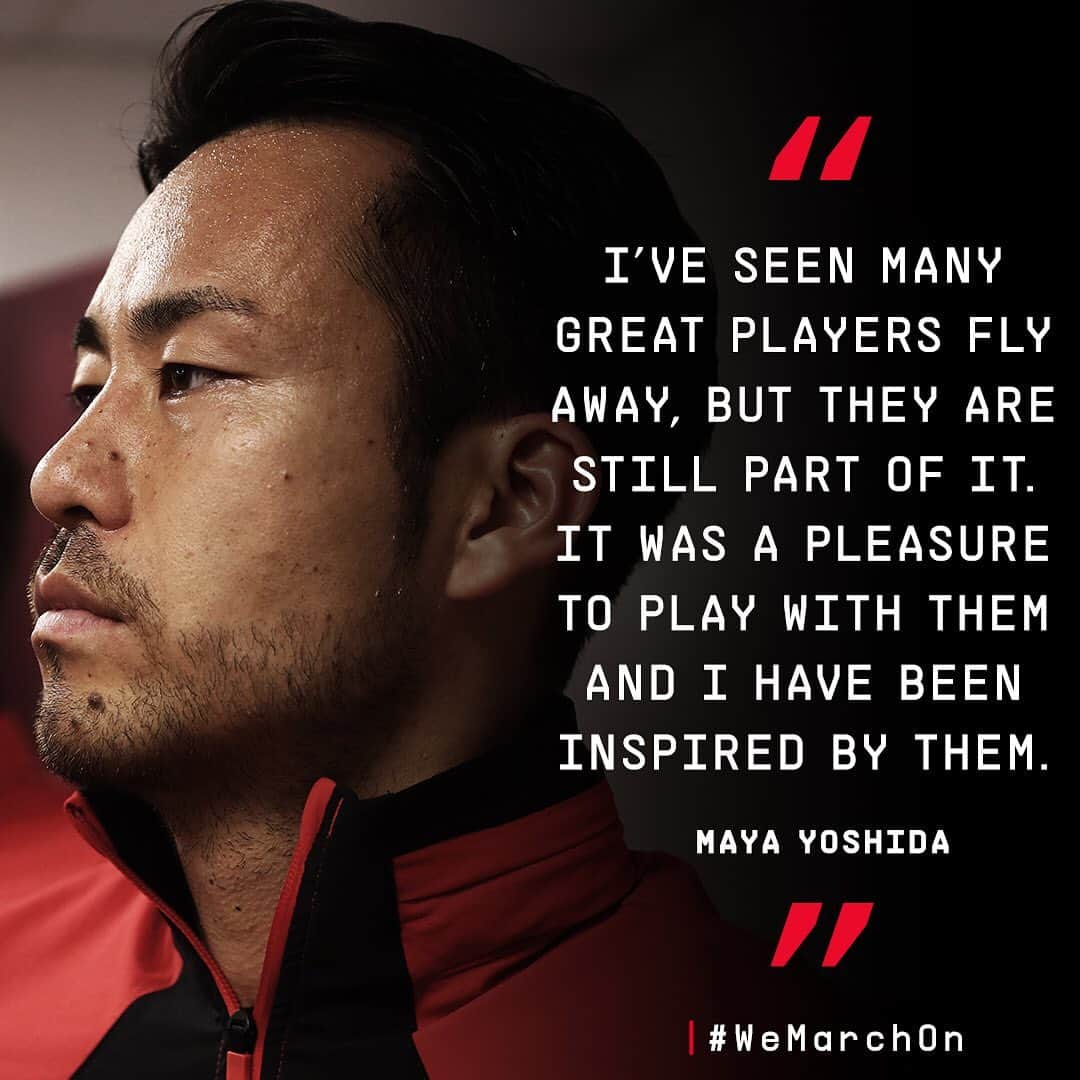 サウサンプトンFCさんのインスタグラム写真 - (サウサンプトンFCInstagram)「Born in Japan, but MADE in Southampton. ♥️🇯🇵↔️ @mayayoshida22 | #SaintsFC」4月12日 2時47分 - southamptonfc