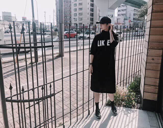 永田レイナさんのインスタグラム写真 - (永田レイナInstagram)「スウェットワンピ らくがいちばん。 . #17kg #fashion #code #ootd #レイナコーデ @17kg_official #PR」4月11日 18時11分 - reina_nagata