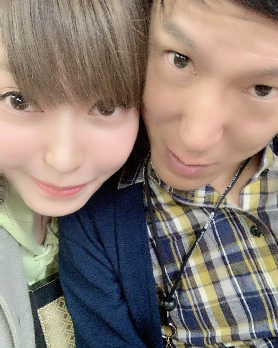 田中良子さんのインスタグラム写真 - (田中良子Instagram)「腹よじれるくらいわろた #おはよう朝日です #七井貴行 #田中良子 #リポーター #17日放送予定 #クローズアップ #たけのこ #顔近い」4月11日 18時17分 - tanakaryoko102