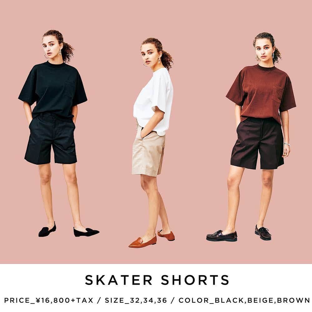 マイダルタニアンさんのインスタグラム写真 - (マイダルタニアンInstagram)「【 NEW PANTS " SKATER SHORTS '' 】  Shinzoneオリジナルブランド「 THE SHINZONE 」のパンツシリーズにNEW PANTS「SKATER SHORTS（スケーターショーツ）」が登場いたします。  店頭発売日：2019年4月12日（金）  店頭発売に先駆け、WEB STOREにて先行販売をスタートいたしました。  Shinzoneの新たな提案「大人のショートパンツ」。 その第一弾として誕生した「SKATER SHORTS」はメンズライクなディテールに女性らしいシルエットが魅力。 盛夏も快適にパンツスタイルを楽しみたい方におすすめの一着です。  ぜひ、この機会にご覧くださいませ。  #shinzone #シンゾーン #theshinzone #theshinzone_2019ss #shorts #skatershorts #newarrivals」4月11日 18時31分 - shinzone_official