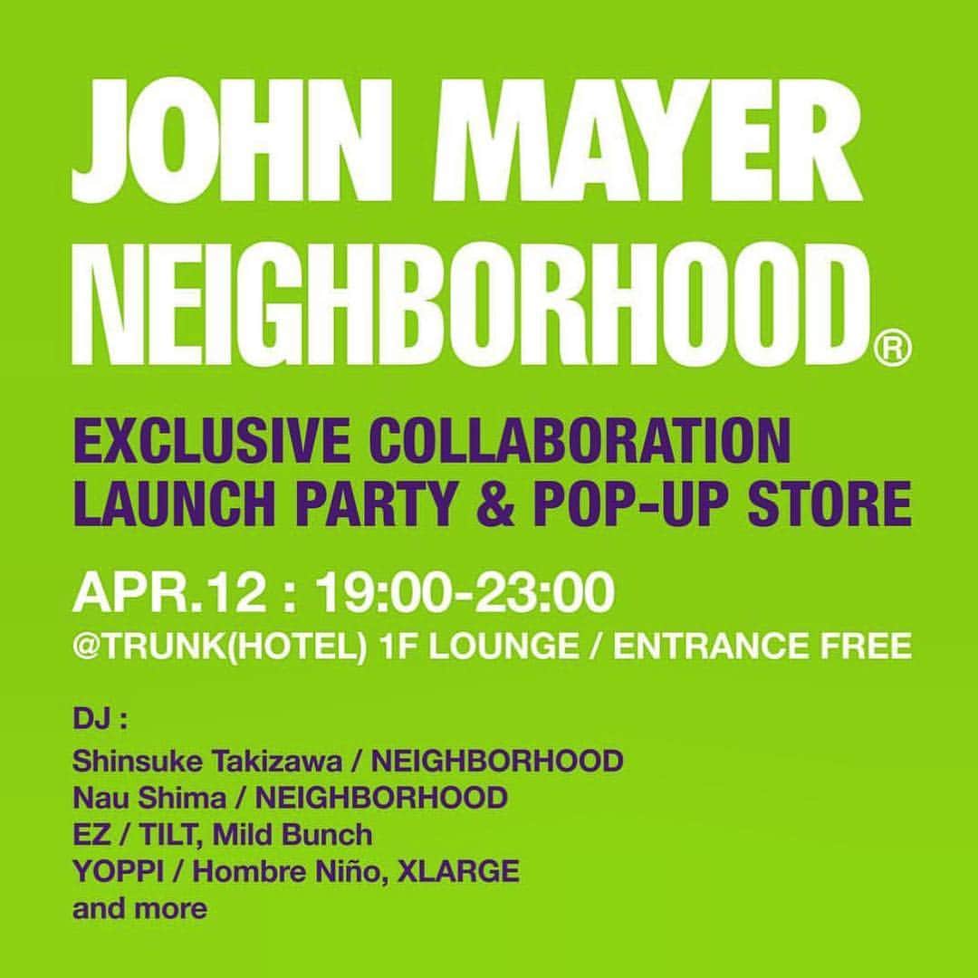 滝沢伸介さんのインスタグラム写真 - (滝沢伸介Instagram)「See you tomorrow! @neighborhood_official  @johnmayer  #neighborhood  #johnmayer  #jmnh #tokyo」4月11日 19時45分 - sin_takizawa