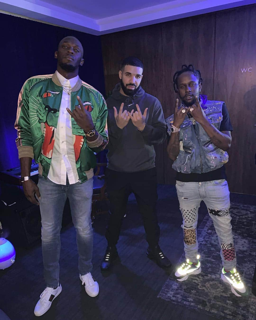 ウサイン・ボルトさんのインスタグラム写真 - (ウサイン・ボルトInstagram)「Trouble deh deh @champagnepapi @popcaanmusic」4月11日 20時24分 - usainbolt