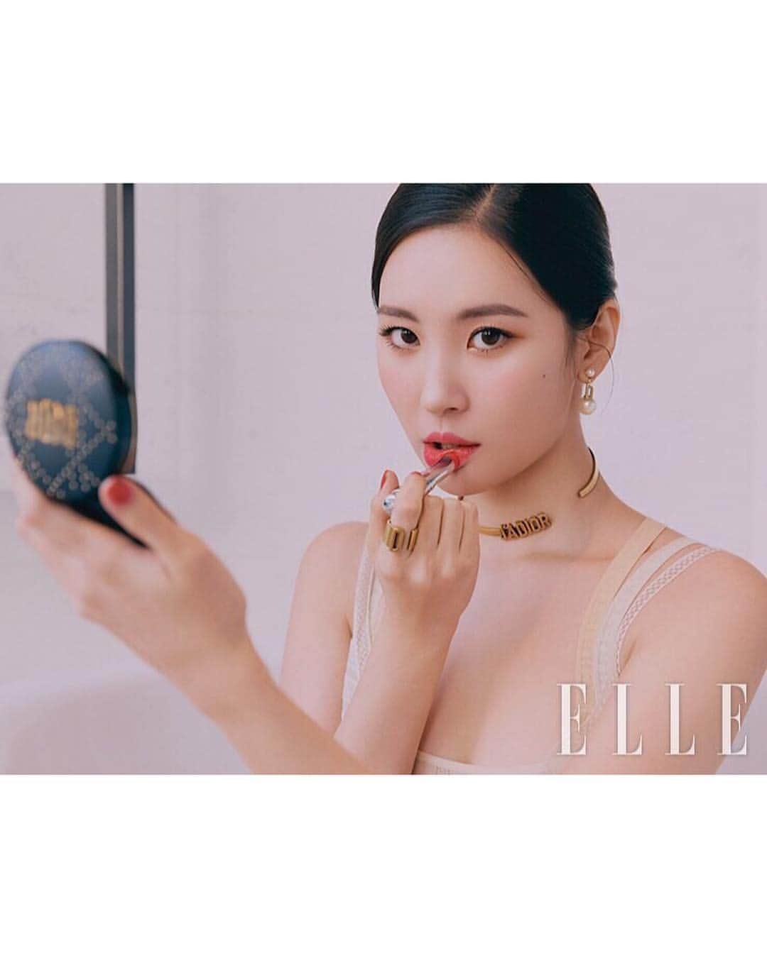 ソンミさんのインスタグラム写真 - (ソンミInstagram)「BE DIOR BE PINK💕  @diormakeup @dior  @ellekorea  #Dior #디올어딕트스텔라샤인 #536 #LUCKY」4月11日 21時06分 - miyayeah