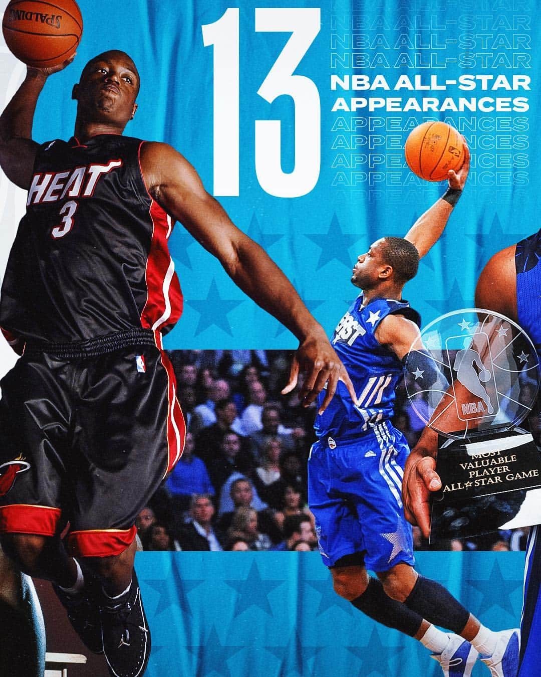 NBAさんのインスタグラム写真 - (NBAInstagram)「Sixteen seasons of excellence for @dwyanewade! #OneLastDance」4月11日 21時20分 - nba