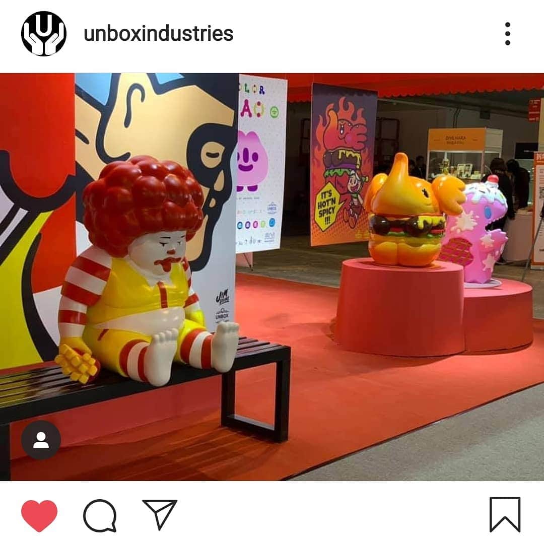 大石暁規さんのインスタグラム写真 - (大石暁規Instagram)「STS (Shangahi Toy Show) 2019 - the booth of Unbox! See you there!  @unboxindustries #madebyunbox」4月11日 21時42分 - akinori_oishi