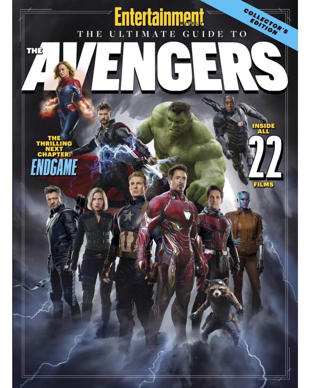 Marvel Entertainmentさんのインスタグラム写真 - (Marvel EntertainmentInstagram)「Here’s your look at the cover of @EntertainmentWeekly's special issue for Marvel Studios’ #AvengersEndgame! Read more on EW.com.」4月12日 3時10分 - marvel