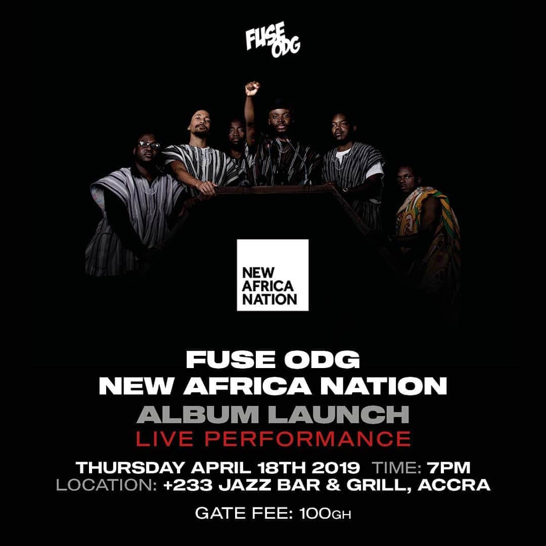 Fuse ODGさんのインスタグラム写真 - (Fuse ODGInstagram)「GHANA LAUNCH 🇬🇭🇬🇭🇬🇭🇬🇭🇬🇭🇬🇭🇬🇭🇬🇭 been waiting for this!! ❤💛💚 Info now available for a very special live performance Album Launch next Thursday 18th April @ PLUS TWO THREE THREE  This will be intimate vibes so it'll be first come first served! Can't wait to vibe with my people dem! See you all there. We dey viiiiibe  #NewAfricaNation  #ThisIsNewAfrica」4月11日 21時52分 - fuseodg