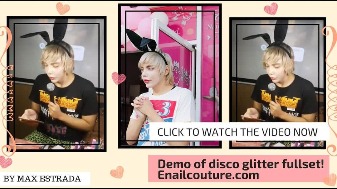Max Estradaさんのインスタグラム写真 - (Max EstradaInstagram)「Demo of the disco glitter fullset ! by Max Estrada  Watch it only on the official YouTube channel of ENailCouture Global. Find other demo videos for product demos and other details.  Follow the link: https://youtu.be/BL_k0lUfR6M #Nailproducts #nailsupplies #acrylicnails#nailpolish#nailswag#nailaddict#nailfashion#nailartheaven#nails2inspire#nailsofinstagram#instanails#naillife#nailporn#gelnails」4月11日 22時00分 - kingofnail