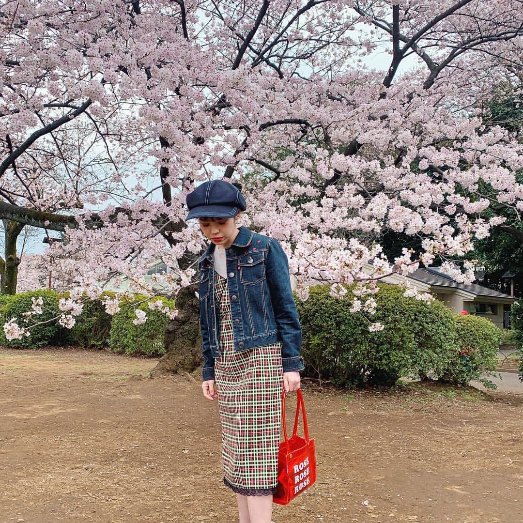 瀬戸あゆみさんのインスタグラム写真 - (瀬戸あゆみInstagram)「🌸 さようなら、平成最後の桜。 また来年もよろしくね〜。 #ayumi_outfit #aymmy」4月11日 22時15分 - setoayumi