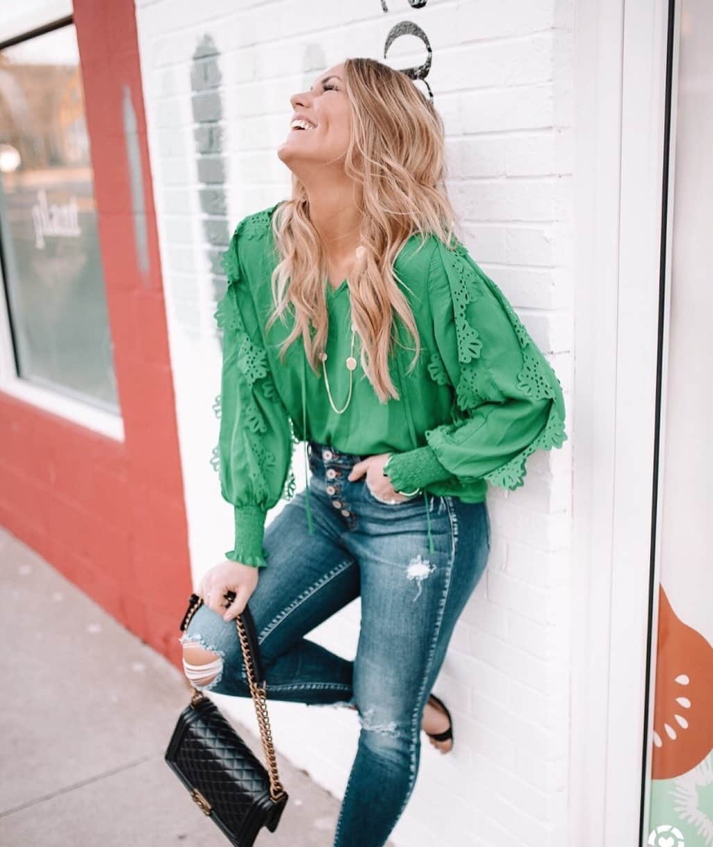 SHEINさんのインスタグラム写真 - (SHEINInstagram)「Smiles likes this can only mean SHEIN style. 💚😉 @amandasok 🔍Search:506756 🔗Link in bio. #SHEIN #SHEINstyle #SHEINgals #SHEINSpringSale #SHEINss2019 #top」4月11日 22時55分 - sheinofficial