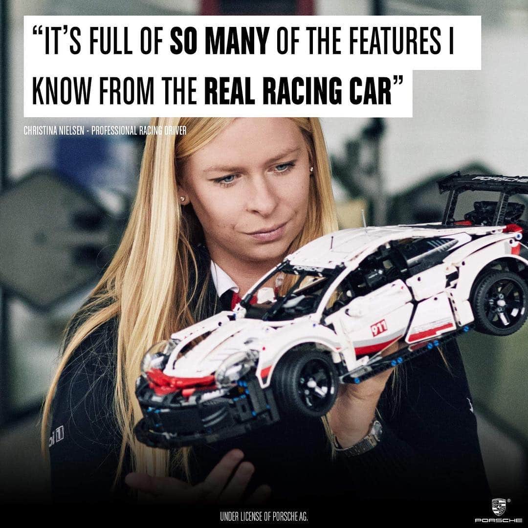LEGOさんのインスタグラム写真 - (LEGOInstagram)「'It’s full of so many of the features I know from the real racing car. Amazing.' Christina Nielsen, Professional Racing Driver. @porsche @christinaracing #LEGOTechnic #Porsche #Porsche911RSR #911RSR #Porsche911」4月11日 23時08分 - lego