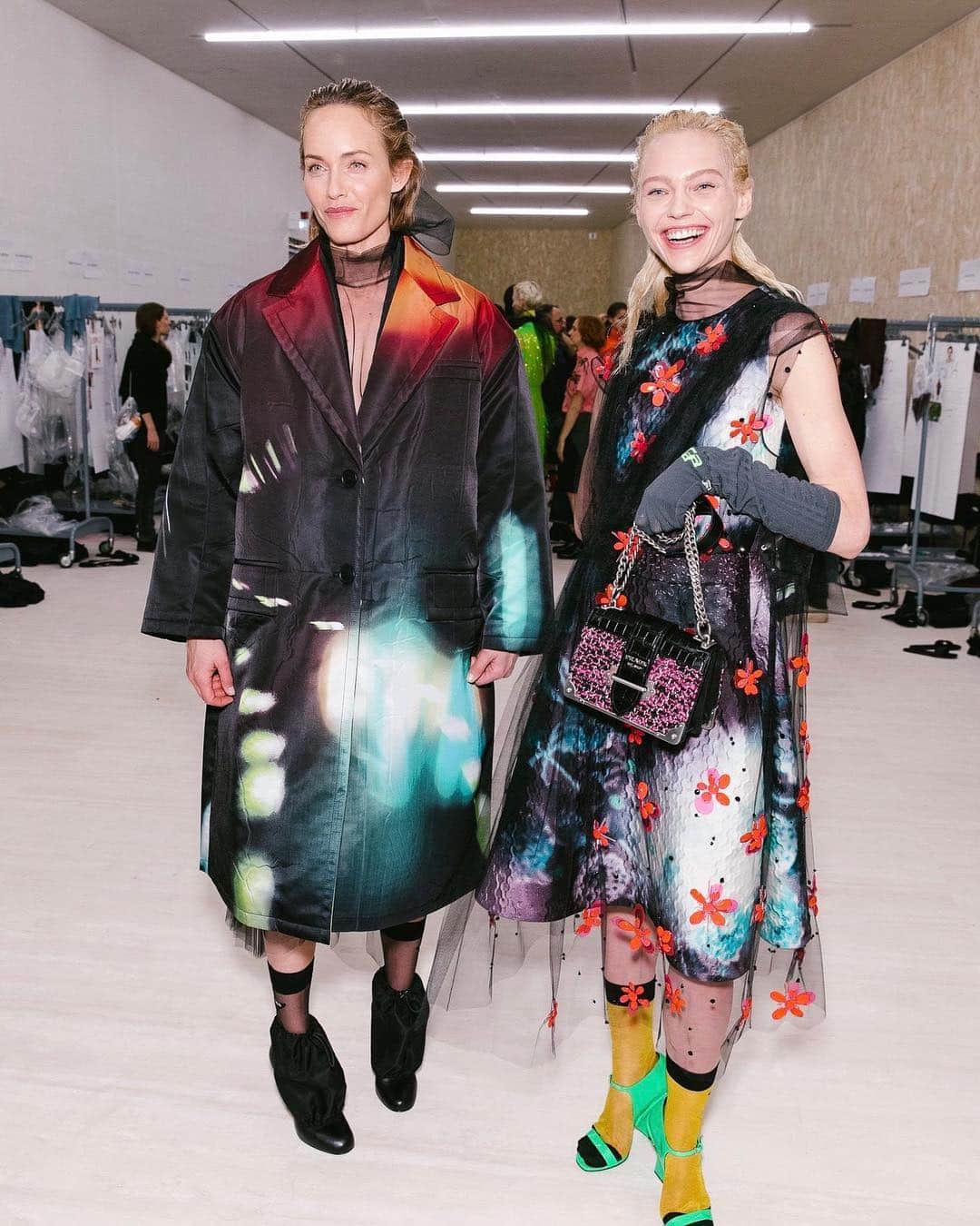 Vogue Runwayさんのインスタグラム写真 - (Vogue RunwayInstagram)「Designers have long been fascinated by space. Concurrent with @NASA’s exploration of our solar system in the 1960s was the rise of the aptly named Space Age designers, who used NASA’s future-looking experimentation as jet fuel for their careers. André Courrèges, Paco Rabanne, and Pierre Cardin imagined plastic garments, chainmail dresses, and pseudo space suits that brought their otherworldly curiosities down to earth. At the time, fashion and the final frontier were so linked that Emilio Pucci himself contributed designs for the Apollo 15 mission patch.  And now, the first released image of a black hole has become fair game. Will this black hole image have the same impact on design as the ’60s space race did? We'll have to wait and see. Tap the link in our bio for more details. Photographed by @coreytenold」4月11日 23時14分 - voguerunway