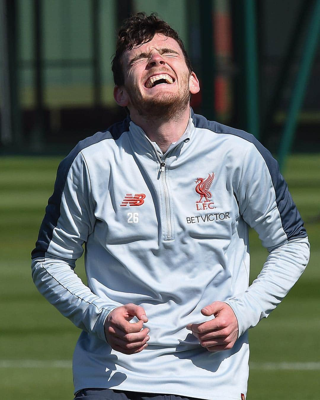 リヴァプールFCさんのインスタグラム写真 - (リヴァプールFCInstagram)「Robbo seems to have enjoyed training today. 🤣🤣 #LFC #LiverpoolFC #Liverpool」4月11日 23時44分 - liverpoolfc