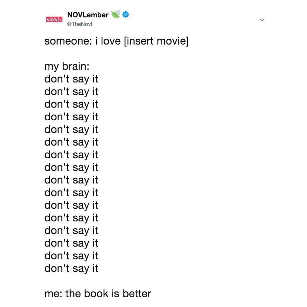 のインスタグラム：「@thenovl gets us 🤓📚」