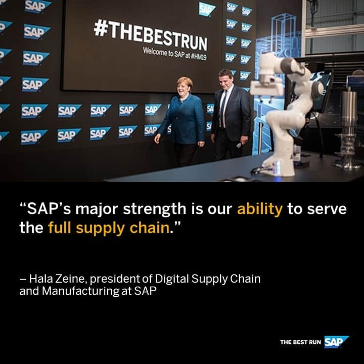 SAPさんのインスタグラム写真 - (SAPInstagram)「During a visit at last week’s Hannover Messe, German Chancellor Angela Merkel saw how the digital factory improves inclusion of people with disabilities in the workplace.#HM19 #technology #sap #TheBestRun #throwbackthursday #futureofwork http://sap.to/6172EjFpM」4月12日 1時23分 - sap