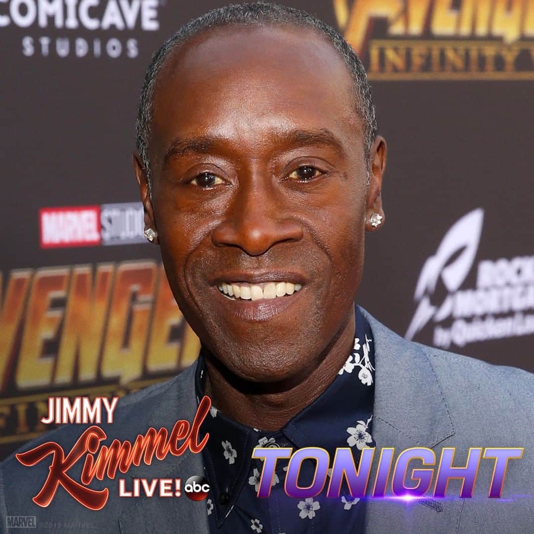 Marvel Entertainmentさんのインスタグラム写真 - (Marvel EntertainmentInstagram)「Watch @DonCheadle tonight on @JimmyKimmelLive! #AvengersEndgame」4月12日 11時00分 - marvel