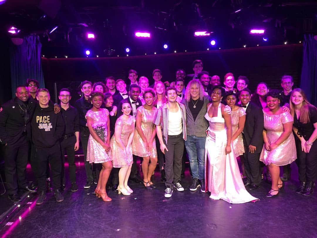 デヴィッド・ブライアンさんのインスタグラム写真 - (デヴィッド・ブライアンInstagram)「GREAT Production of @memphismusical at Pace University (also my daughters alumnus)! Wonderfully directed and choreographed by our very own @sirroberttakespics. Congrats to the cast! HOCKADOO!!!!!」4月12日 11時37分 - davidbryanmusic