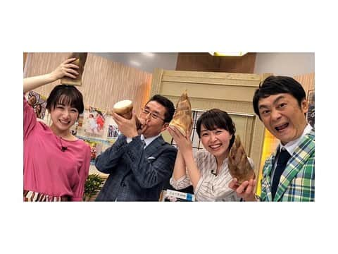 上山真未さんのインスタグラム写真 - (上山真未Instagram)「#ふるさとーク で紹介した 三重県桑名市の筍☺️！！！ * * 筍を調理するのははじめてで、いったいどこまで皮をむけばいいのか…どのくらいゆでればアクがぬけるのか…悩みました…💫💫💫😂 * 試行錯誤の末、筍は炊き込みご飯に🍚✨ なんとか食べられる味に仕上がりほっとしました〜✌️♪ #筍ごはん  #筍 #上山真未 #ニュースone #ふるさとーク」4月12日 11時59分 - ueyama_mami