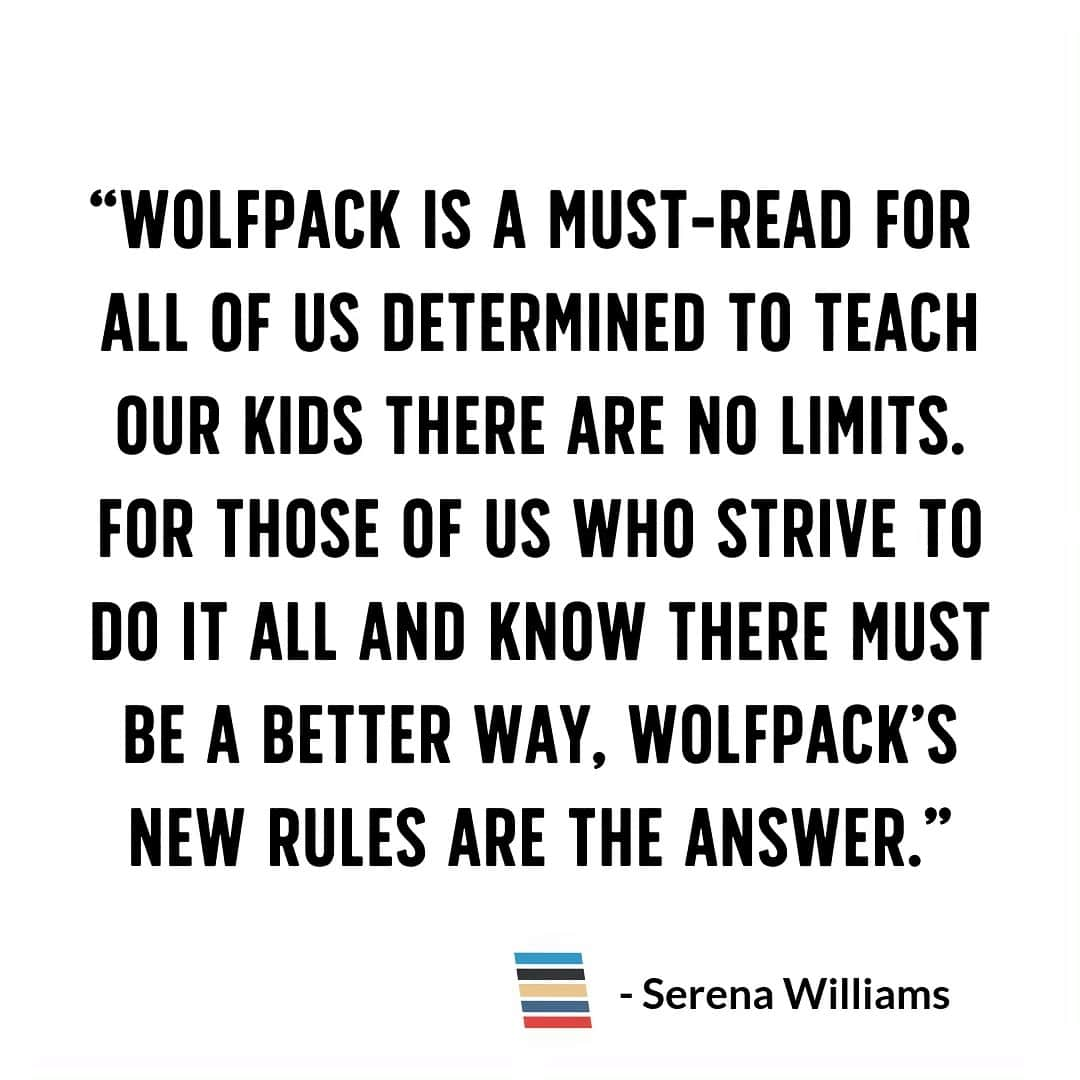 アビー・ワンバックさんのインスタグラム写真 - (アビー・ワンバックInstagram)「One of the biggest goals of my life has been to live and grow as if there are no limits. And to pass that freedom down to the next generation.  When @serenawilliams said that that is exactly what the WOLFPACK book accomplishes, I was humbled.  And when these Wolfpups walked in to our event tonight, I believed it.  Here’s to the Wolfpack:  May we know them May we be them May we raise them. 🐺🐺🐺 Abby」4月12日 12時06分 - abbywambach