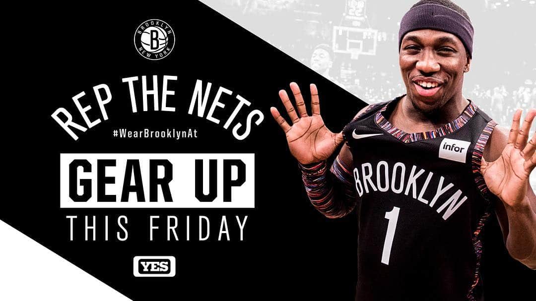 Brooklyn Netsさんのインスタグラム写真 - (Brooklyn NetsInstagram)「Tomorrow has officially been proclaimed REP THE NETS DAY. Show that playoff spirit by posting photos in your Nets swag with #WearBrooklynAt! ⚫️⚪️⚫️⚪️⚫️⚪️⚫️⚪️」4月12日 3時34分 - brooklynnets