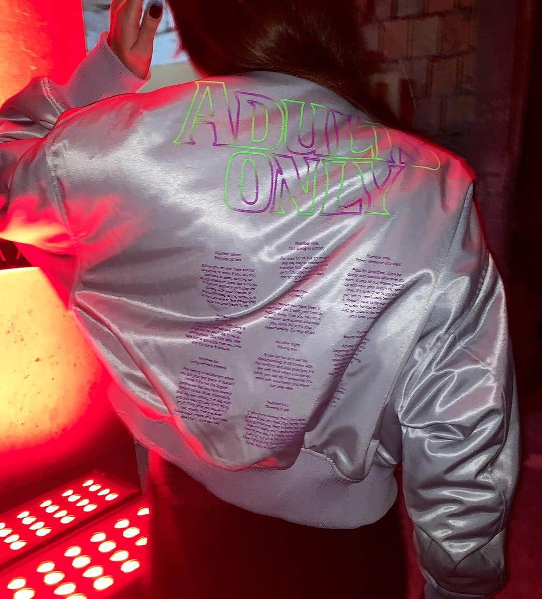 LOCAL HEROESさんのインスタグラム写真 - (LOCAL HEROESInstagram)「ADULTS ONLY 🧯welcome our new bomber jacket from SS19 collection」4月12日 3時55分 - localheroes