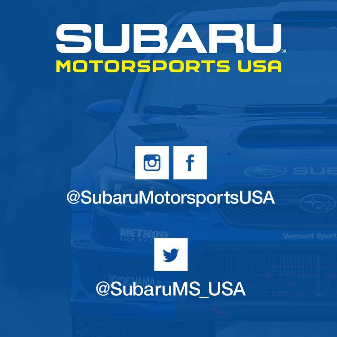 Subaru Rally Team USAさんのインスタグラム写真 - (Subaru Rally Team USAInstagram)「🔵We are now @SubaruMotorsportsUSA on Instagram & Facebook. ✨」4月12日 4時03分 - subarumotorsportsusa