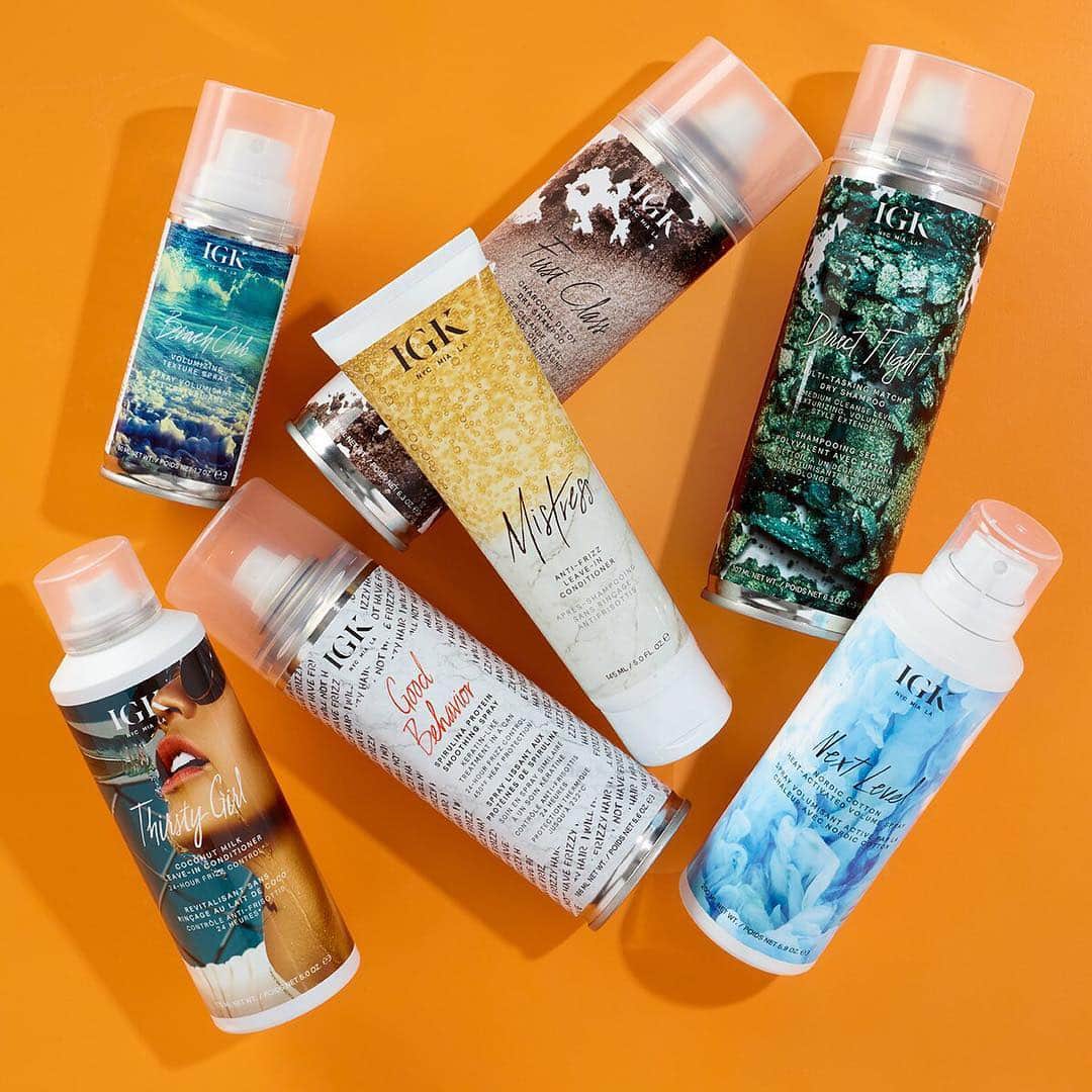 ULTA Beautyさんのインスタグラム写真 - (ULTA BeautyInstagram)「Keep your vanity looking as cool as your hair ✨ @igkhair is cruelty-free and made without sulfates, parabens or gluten. Get it now in ALL stores and on ulta.com!」4月12日 5時10分 - ultabeauty