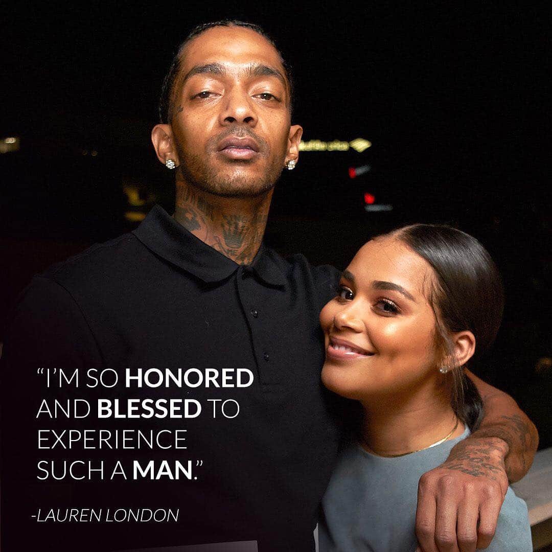 E! Onlineさんのインスタグラム写真 - (E! OnlineInstagram)「Lauren London has paid tribute to her best friend, her protector, her soul Nipsey Hussle. Link in bio for her heartbreaking message. 💔 (📷: Getty Images)」4月12日 6時01分 - enews
