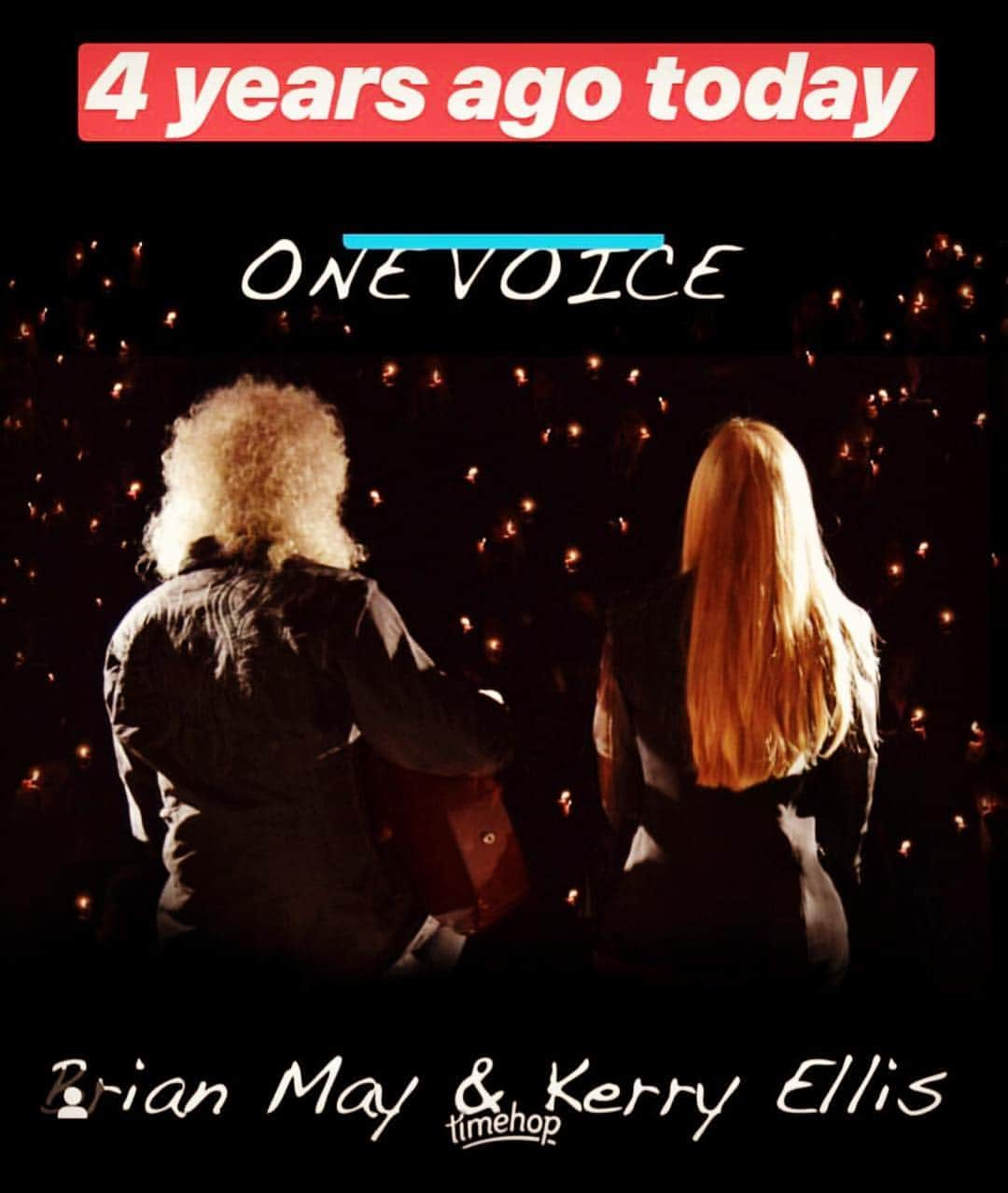 ブライアン・メイさんのインスタグラム写真 - (ブライアン・メイInstagram)「Well, maybe it was 4 years and a few days ago. Although this record didn’t sell millions, when I’m gone, people will point to my work with @kerryellis79 as some of the best either of us ever did. An Unfinished Symphony !!! Bri」4月12日 6時43分 - brianmayforreal