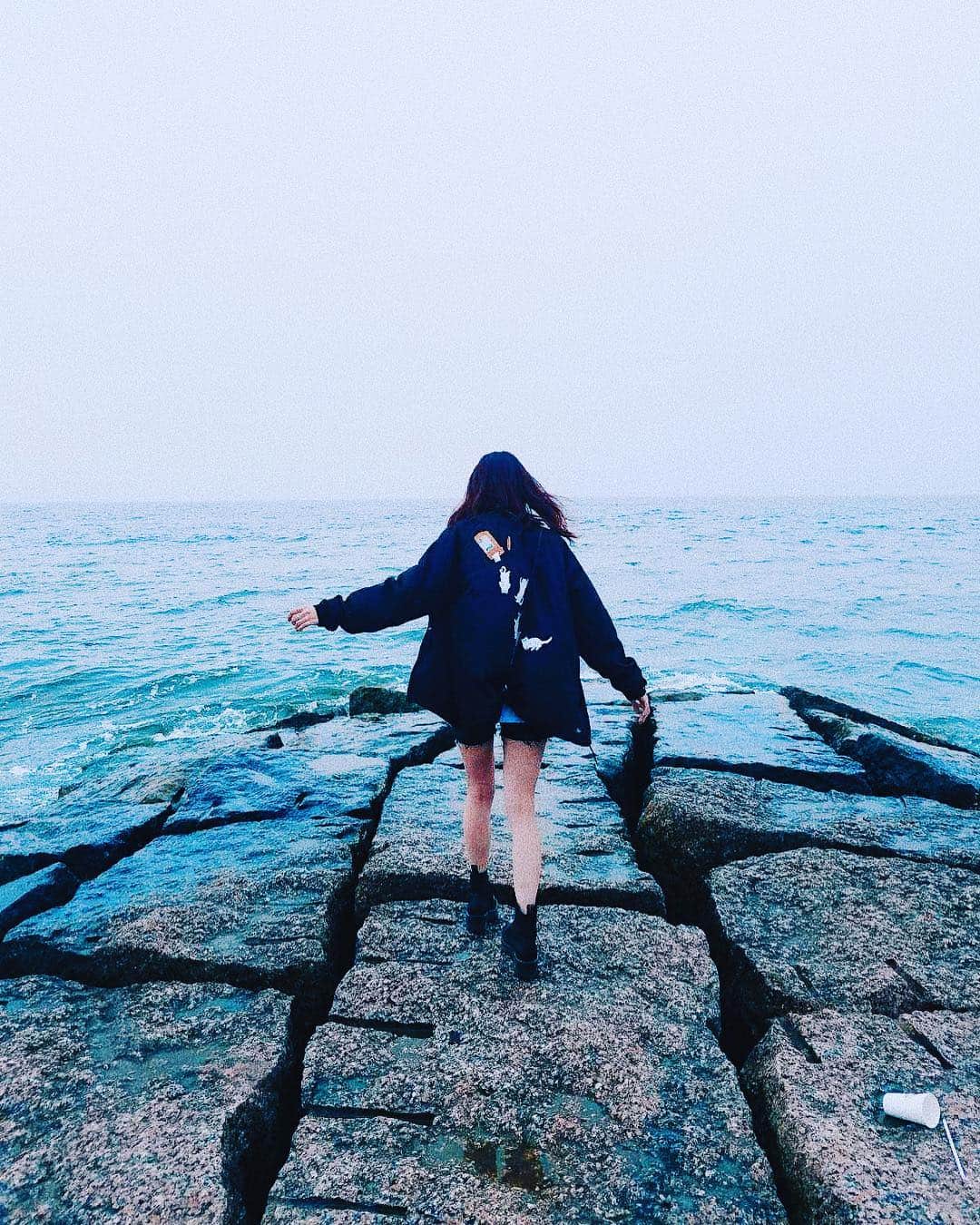 SHIZUKAのインスタグラム：「🌊🌊🌊」
