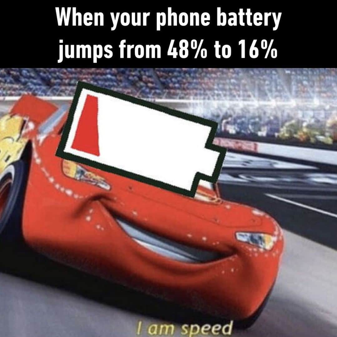 9GAGさんのインスタグラム写真 - (9GAGInstagram)「*Phone fully charged*⠀ 15 mins later without using it: 82%⠀ -⠀ #phone #battery #9gag」4月12日 8時04分 - 9gag