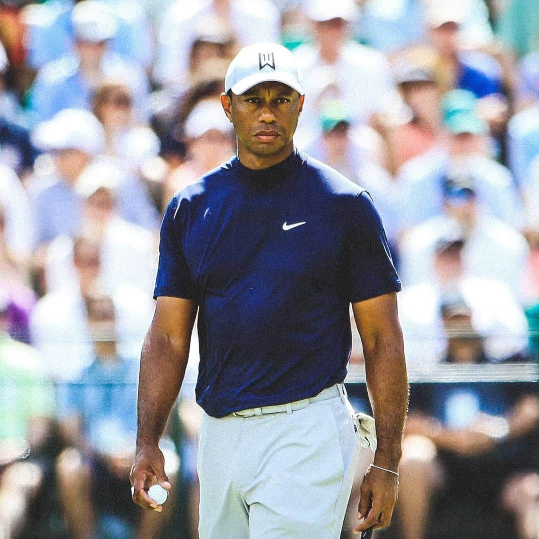スポーツセンターさんのインスタグラム写真 - (スポーツセンターInstagram)「Tiger Woods shot a first-round 70. He's shot a first-round 70 in 3 of his 4 Masters wins (1997, 2001, 2002) 🐅」4月12日 8時30分 - sportscenter