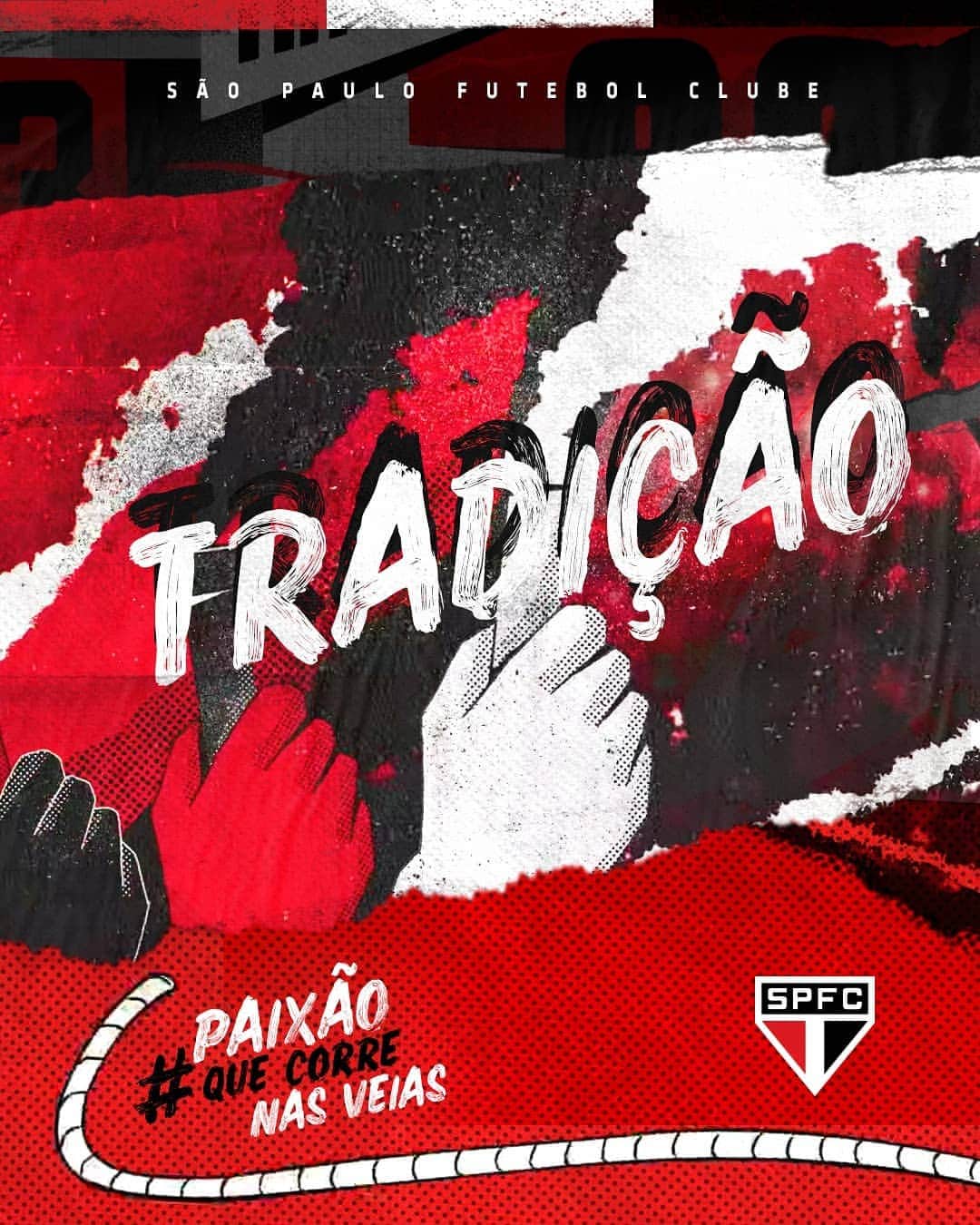 São Paulo FCさんのインスタグラム写真 - (São Paulo FCInstagram)「Conduzido por milhões. #PaixãoQueCorreNasVeias 🇾🇪」4月12日 9時24分 - saopaulofc
