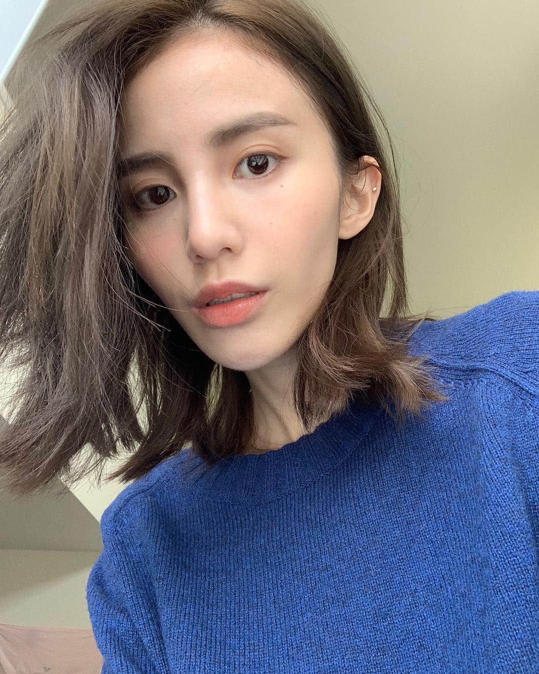 チャン・チュンニンのインスタグラム：「早睡早起精神好︎☺︎」