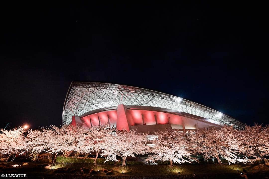 Ｊリーグさんのインスタグラム写真 - (ＪリーグInstagram)「各地で桜が満開🌸🌸🌸﻿ ﻿﻿﻿﻿ Best Shot J.LEAGUE⚽️📸﻿﻿﻿ ﻿﻿ 🏆#明治安田生命Ｊ１リーグ第６節﻿﻿﻿﻿ ベストショットをお届け👀✨ ﻿﻿﻿﻿ ﻿﻿﻿﻿ #Ｊリーグ﻿﻿﻿﻿ #jleague ﻿﻿﻿﻿ ﻿﻿﻿﻿ #浦和レッズ﻿ #埼玉スタジアム2002﻿ #FC東京﻿ #味の素スタジアム﻿ #湘南ベルマーレ﻿ #BMWスタジアム﻿ ﻿ #景色 #桜 #サクラ #サクラサク #満開 ﻿ #絶景 #sakura #お花見﻿  #夜桜 #夜桜綺麗 #ライトアップ  #春 #春から #春の訪れ  #instagood ﻿ #お花のある暮らし  #お花のある生活  #⚽️ #📸 #🌸」4月12日 20時14分 - jleaguejp