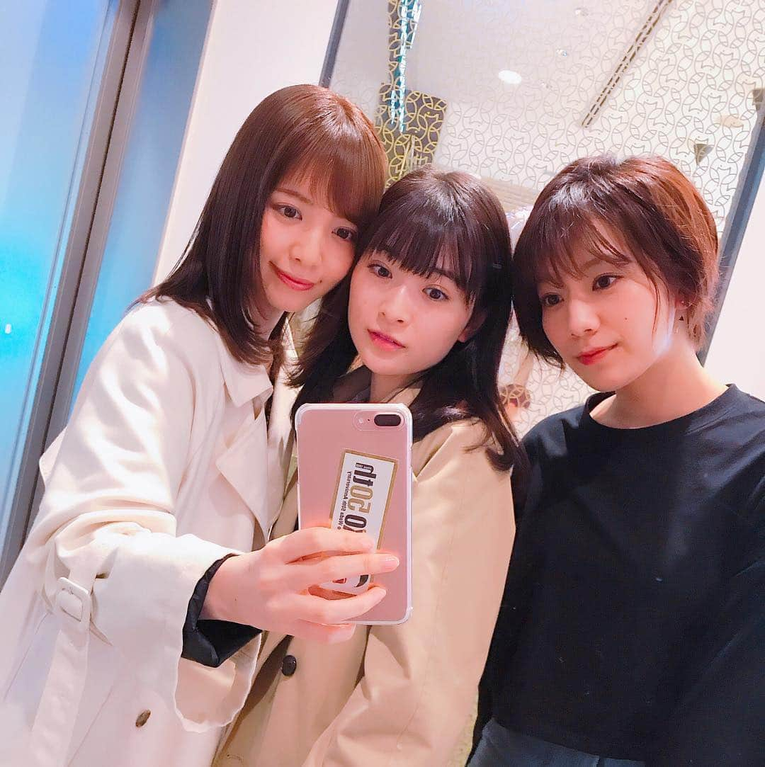 佐藤美希さんのインスタグラム写真 - (佐藤美希Instagram)「ホリプロ会⭐️ 話題が多い！！！！ #ホリプロ #山根千佳 #優希美青 #TSC出身 #ホリプロタレントスカウトキャラバン #先輩だけど歳下 #後輩だけど歳上 #結果関係なくなった #💓」4月12日 21時19分 - satomiki0626