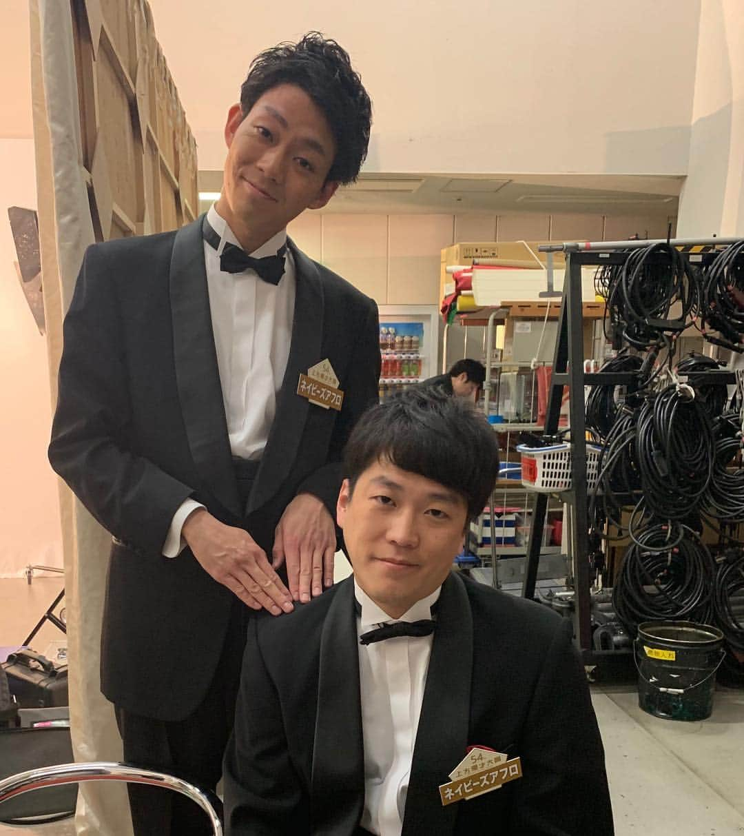 皆川勇気さんのインスタグラム写真 - (皆川勇気Instagram)「‪明日4月13日(土)15:00から、「第54回上方漫才大賞」関西テレビ・ラジオ大阪で生放送です🙇‍♂️‬ ‪我々は新人賞にノミネートされており、6番目に漫才をします😊‬ ‪関西の皆様、お楽しみください^_^‬ ‪視聴者投票もございますので、楽しんで頂けたのなら是非投票もよろしくお願いします❗️‬ ‪#ネイビーズアフロ ‬」4月12日 21時12分 - yuuki_minagawa