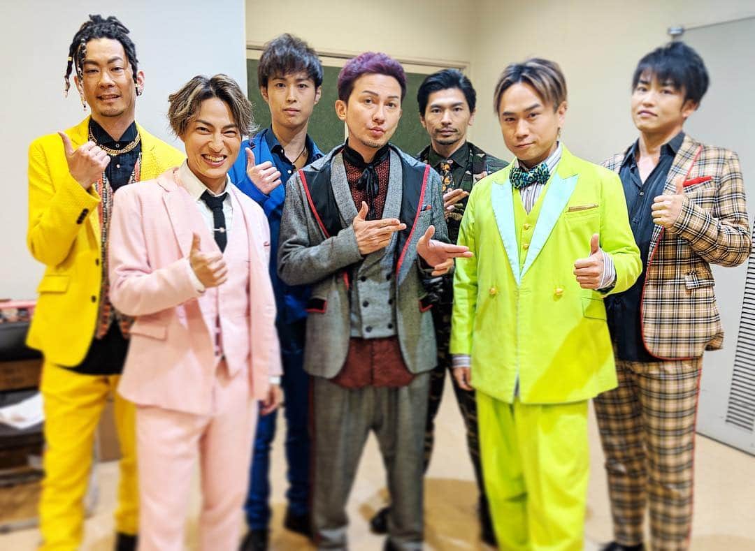 DAICHI さんのインスタグラム写真 - (DAICHI Instagram)「夕焼け〜小焼けの赤とんぼホール ありがとうございました🥺🙏 ファビュラスに弾けました😆 Next 和歌山だぜっ♡ #DAPUMP #THANXLIVE2019 #兵庫 #赤とんぼ文化ホール」4月12日 21時12分 - daichix