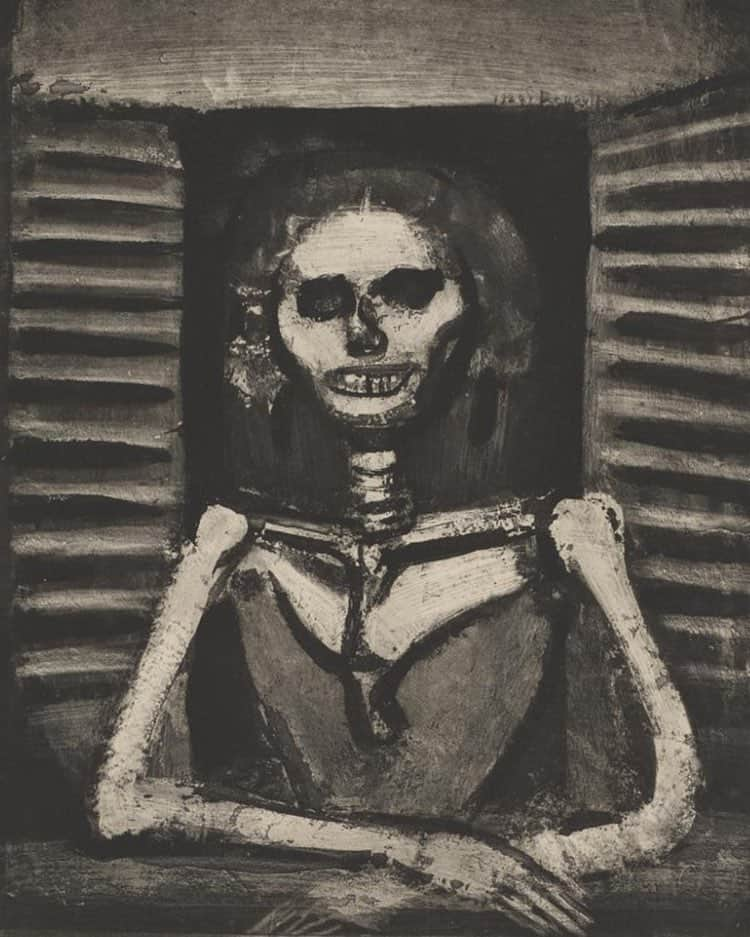 フィラデルフィア美術館さんのインスタグラム写真 - (フィラデルフィア美術館Instagram)「Patiently waiting for the final season of #GameOfThrones. • “Skeleton at Window," 1927, by Georges Rouault © Artists Rights Society (ARS), New York / ADAGP, Paris」4月12日 21時32分 - philamuseum