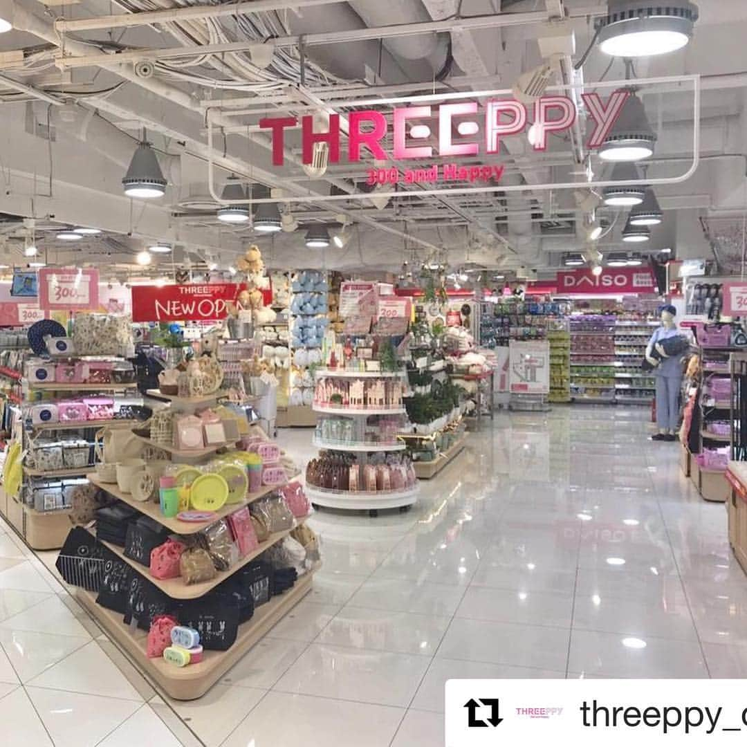 ダイソーさんのインスタグラム写真 - (ダイソーInstagram)「＼New open／本日、梅田OPAにTHREEPPY17号店がオープンしました!300円で夢見心地な世界へ連れて行くプチプライス雑貨店!お近くの方は是非お待ちしております。 スリーピー・梅田OPA店 〒530-0013 大阪府大阪市北区茶屋町1-27 ABC-MART梅田ビル B2 #ダイソー #daiso #daisojapan #スリーピー #THREEPPY #300andHappy #HAPPY #プチプラ #梅田OPA #大阪 #オープン #4/12 #金曜日」4月12日 13時04分 - daiso_official