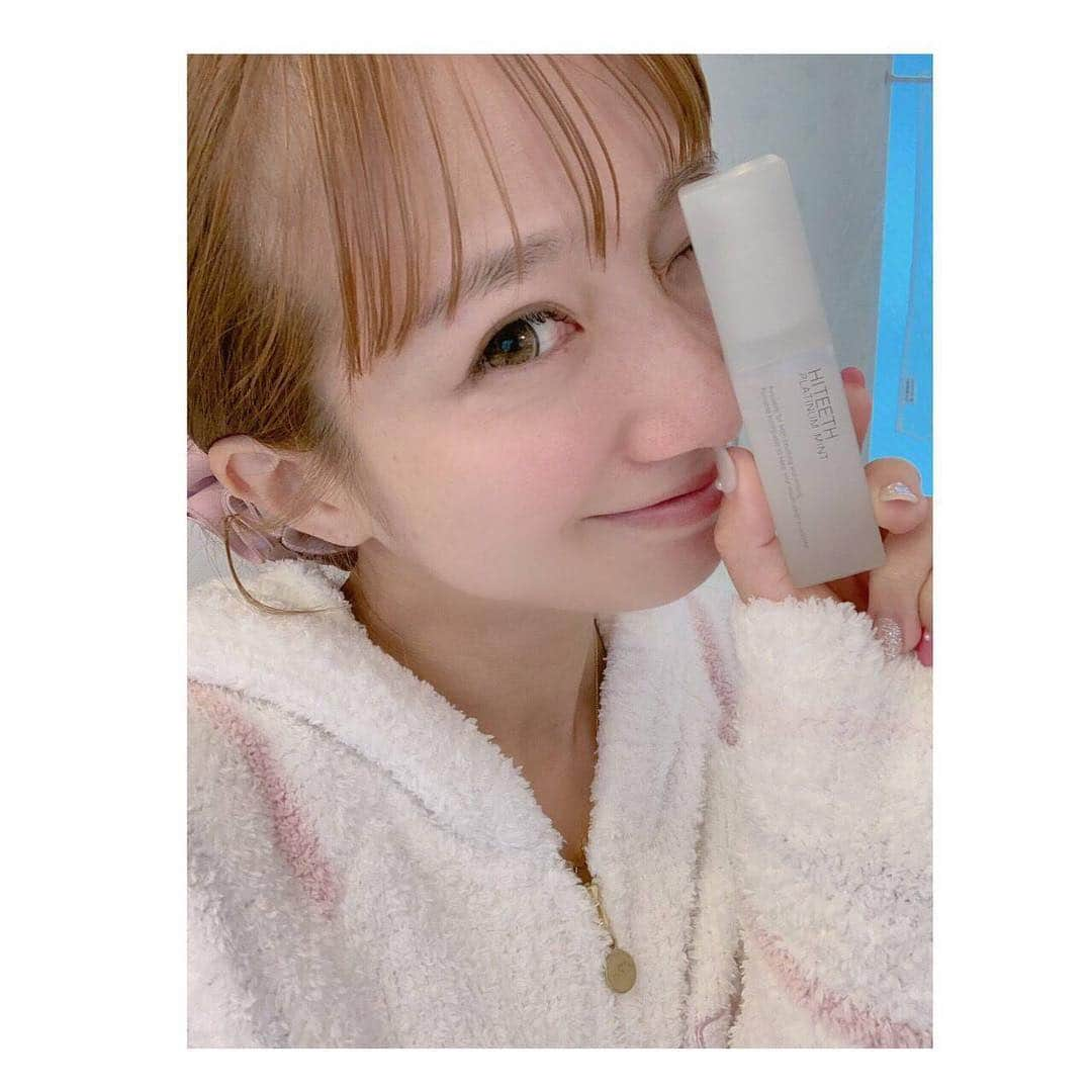 辻希美さんのインスタグラム写真 - (辻希美Instagram)「歯磨きジェルとしてもマウスウォッシュとしても使えるHITEETHの新しいPLATINUM MINTゲット😘💕" イオンの力で歯垢を浮かせて落としてくれるから歯を傷つけずにちゅるちゅるからのMINTでスッキリ❤️✨✨ #hiteethplatinummint #ハイティースプラチナムミント　 #hiteeth #ハイティース #歯磨きジェル　 #マウスウォッシュ #2way」4月12日 13時39分 - tsujinozomi_official