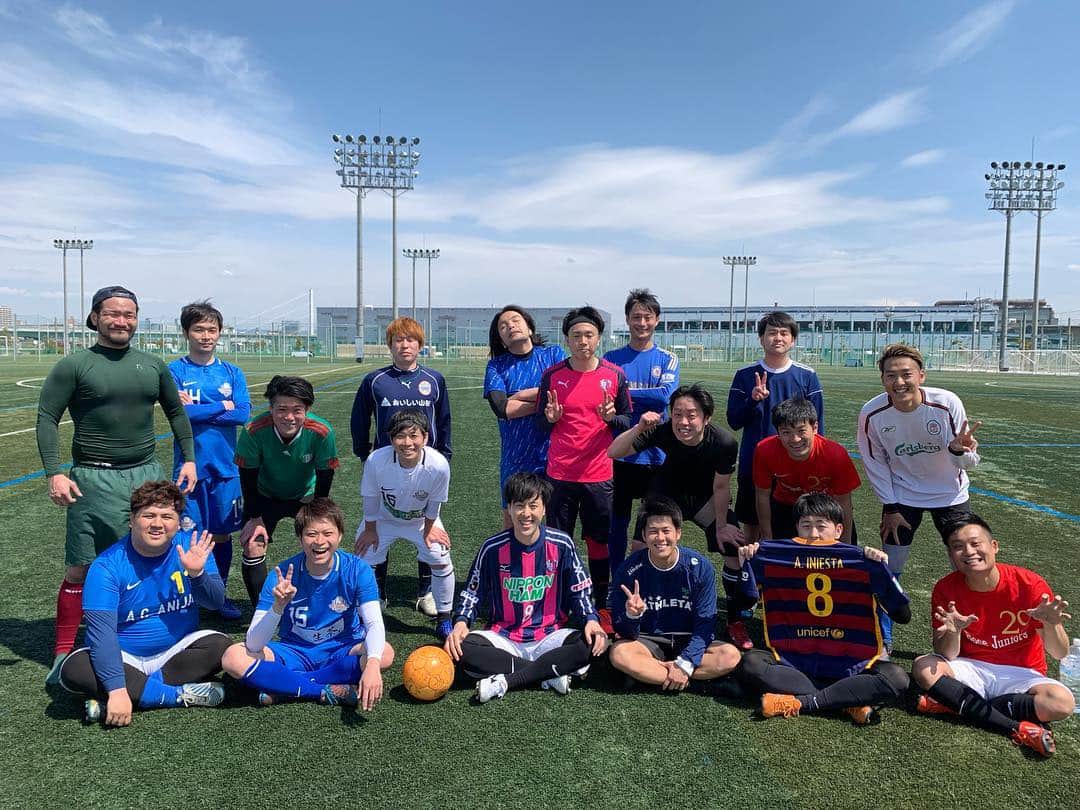 池田真一のインスタグラム：「本日もサッカー最高でした！」