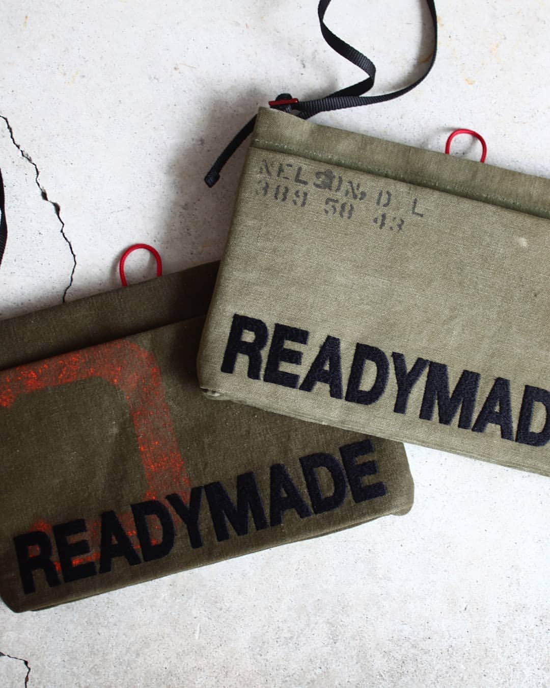 Deepinsideinc.com Storeさんのインスタグラム写真 - (Deepinsideinc.com StoreInstagram)「READYMADE / SACOCHE new in. Made From Vintage U.S ARMY Duffle Bag new in.  @readymade_official #READYMADE」4月12日 16時17分 - deepinsideinc.comstore_men