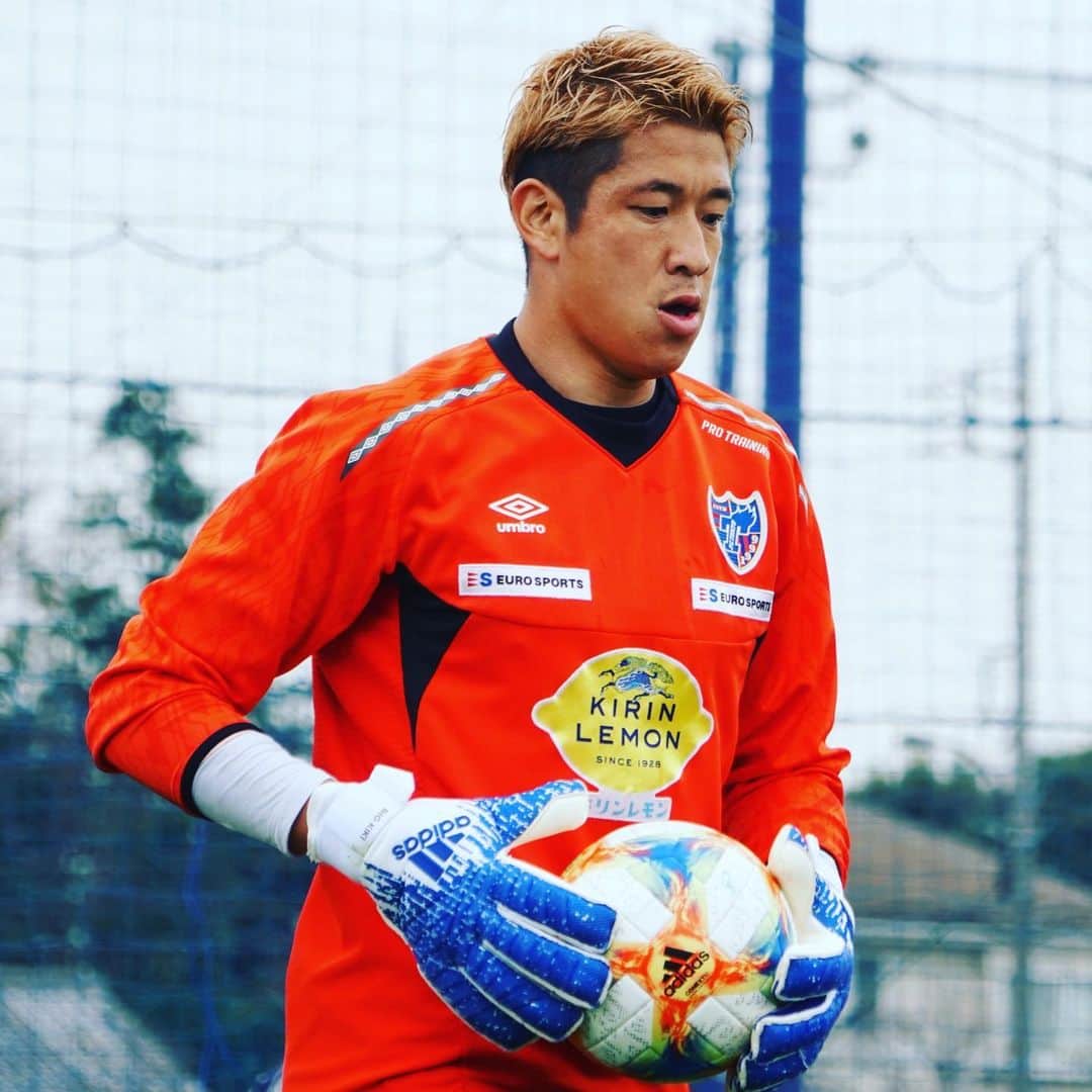 林彰洋のインスタグラム：「TRY OUR BEST  #training  #fctokyo」