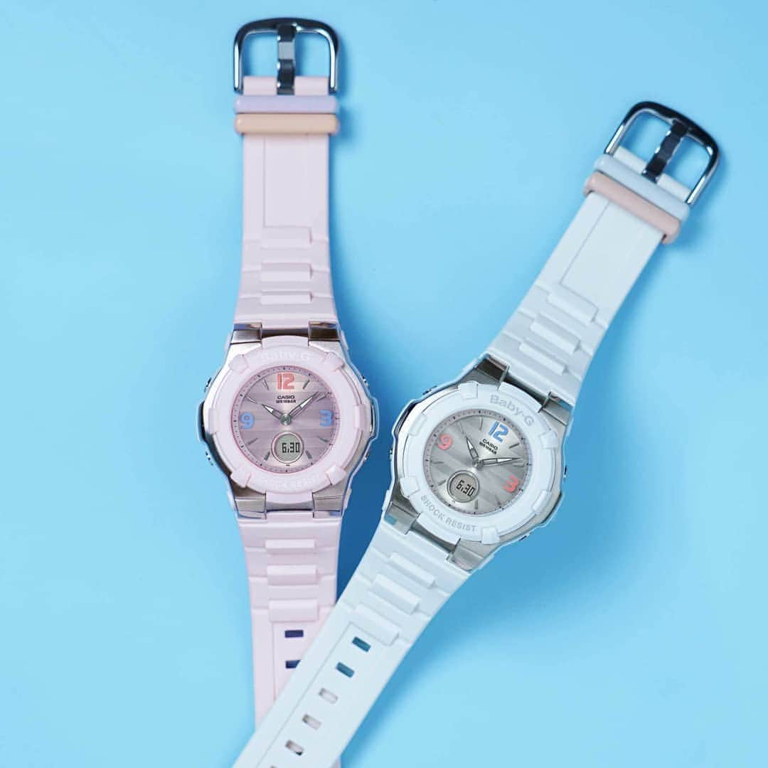 CASIO BABY-G Japan Officialさんのインスタグラム写真 - (CASIO BABY-G Japan OfficialInstagram)「春らしいパステルカラーが特徴的なNewモデル！電波ソーラーの頼れる機能で4月からの新生活をサポートします♪ . Model: BGA-1100TR-4BJF (left)¥23,000＋tax BGA-1100TR-7BJF(right) ¥23,000＋tax ※画像をタップすると購入できます。 . #BABY_G #babyg_jp #GSHOCK #G_SHOCK #watch #腕時計 #CASIO #fashionista #instafashionista #ファッション #ファッションコーデ #時計好き #お洒落女子 #スプリングカラー #春コーデ #春色 #新生活 #新社会人 #ギフト #BGA1100TR #BGA1100」4月12日 16時50分 - babyg_jp